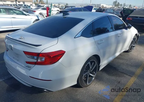 2021 Honda Accord Sport 2.0T from USA, damaged, VIN 1HGCV2F36MA021321